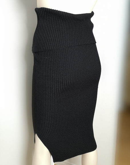 Zara Knit Ribbed Tube Skirt Medium - Picture 4 of 8